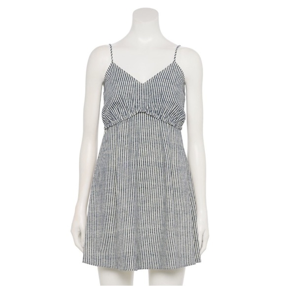 Speechless Stripe Waist Dress | SIZE XS - Picture 2 of 7